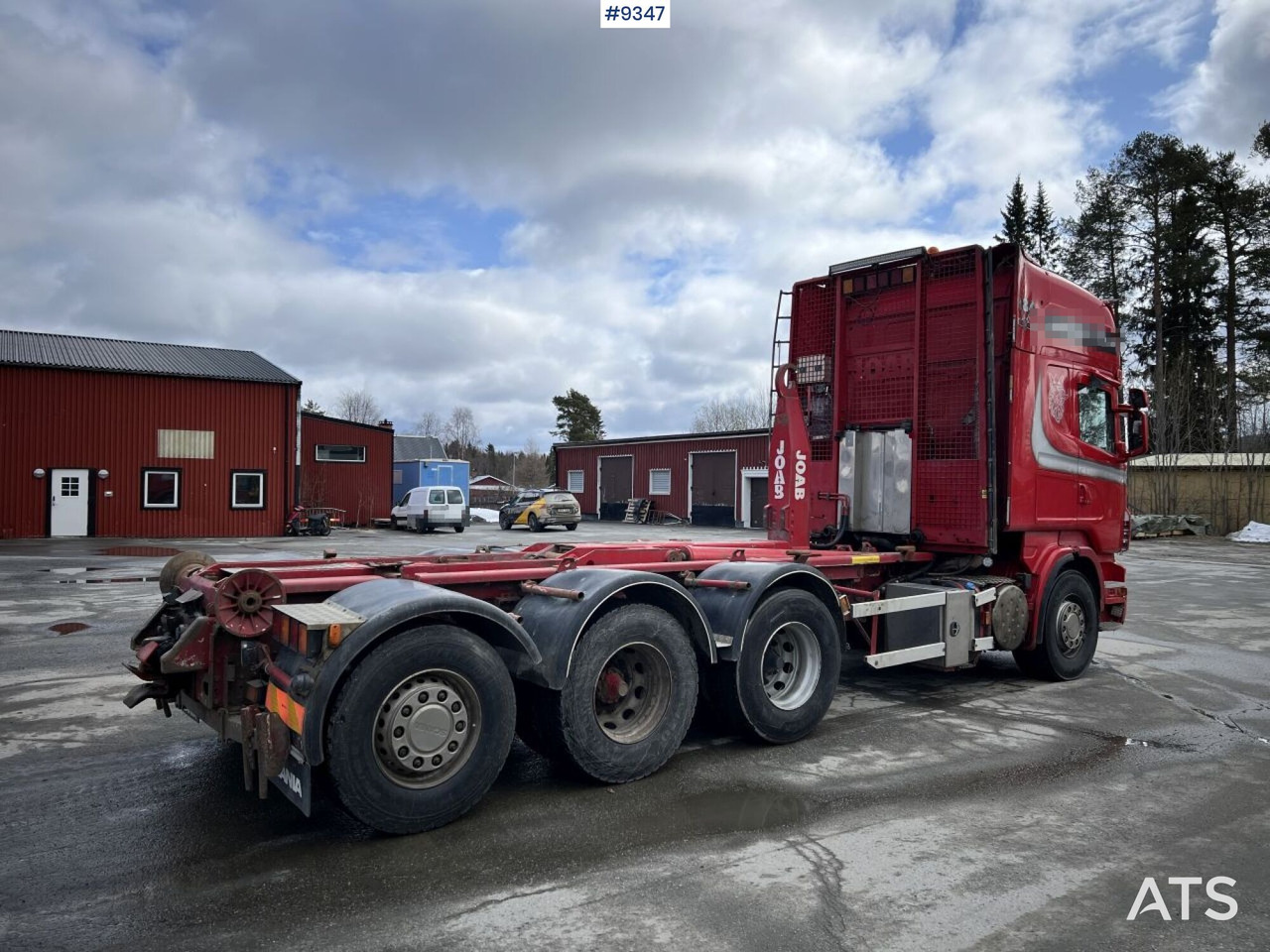 Hook lift truck Scania R500 Tridem Hooklift (VIDEO): picture 11