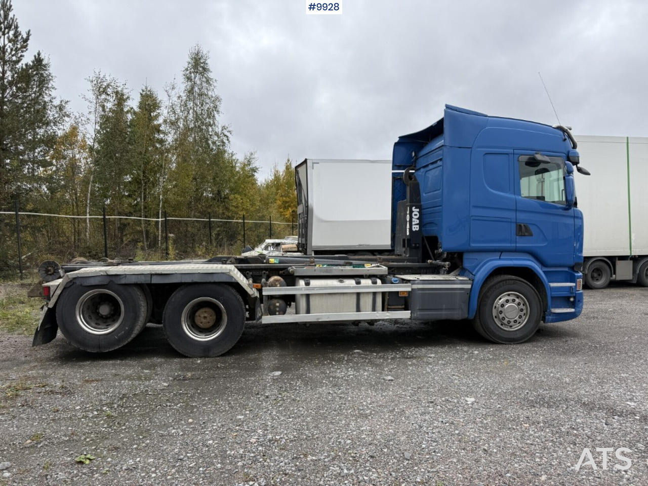 Scania R580 Hook truck - Hook lift truck: picture 3 Scania R580 Hook truck - Hook lift truck: picture 3
