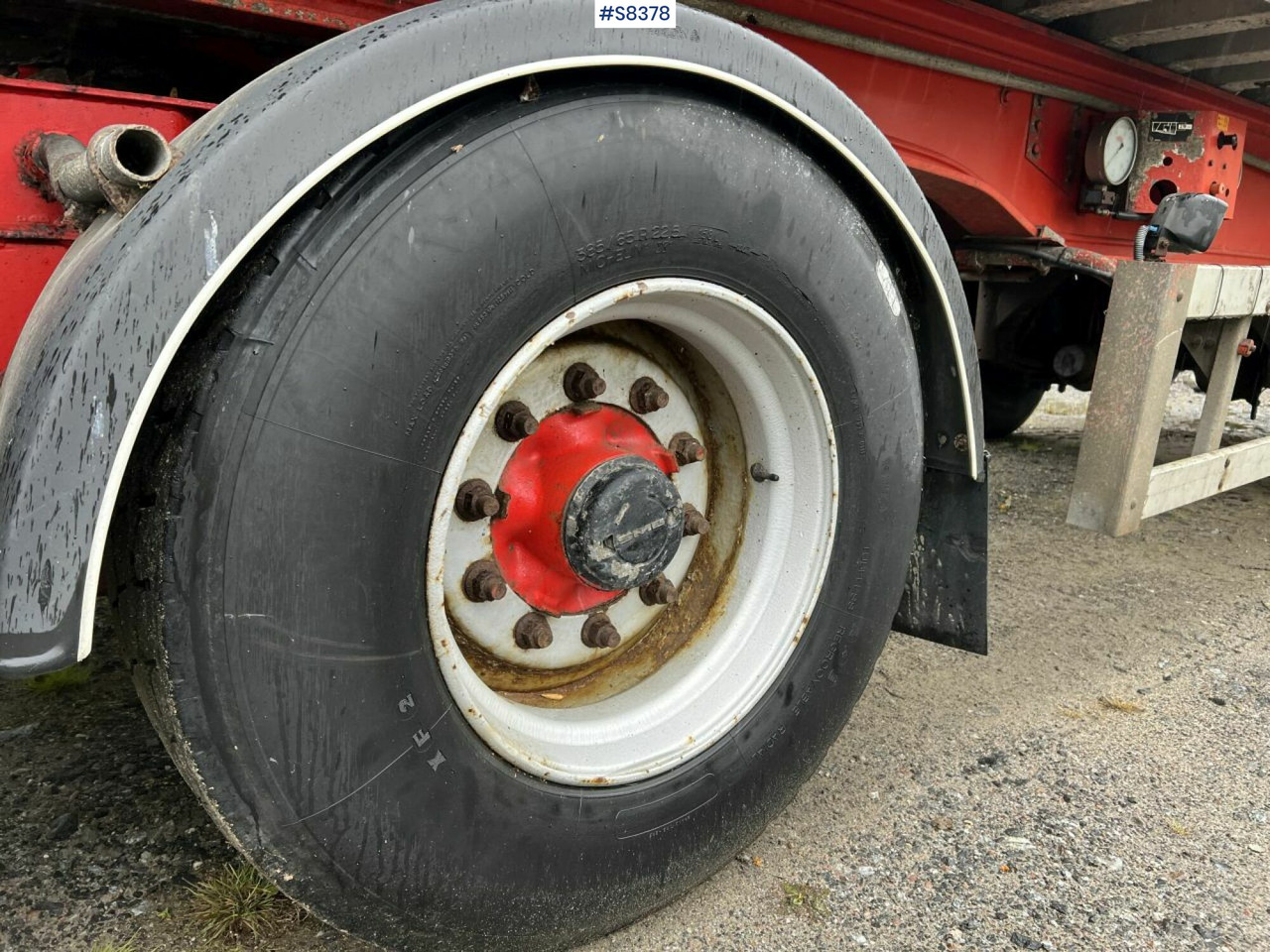 Tipper trailer Tipper trailer, Fruehauf TP-87, 4-axles, Dump body Benalu: picture 12