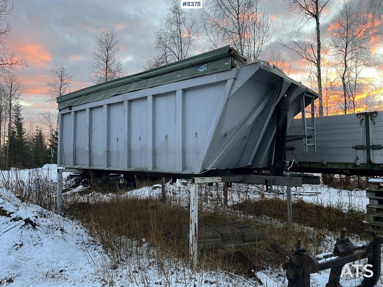 Tipper trailer Tipper trailer, Fruehauf TP-87, 4-axles, Dump body Benalu: picture 6