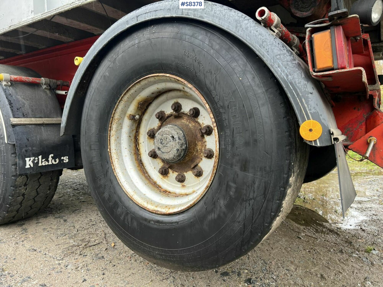 Tipper trailer Tipper trailer, Fruehauf TP-87, 4-axles, Dump body Benalu: picture 10