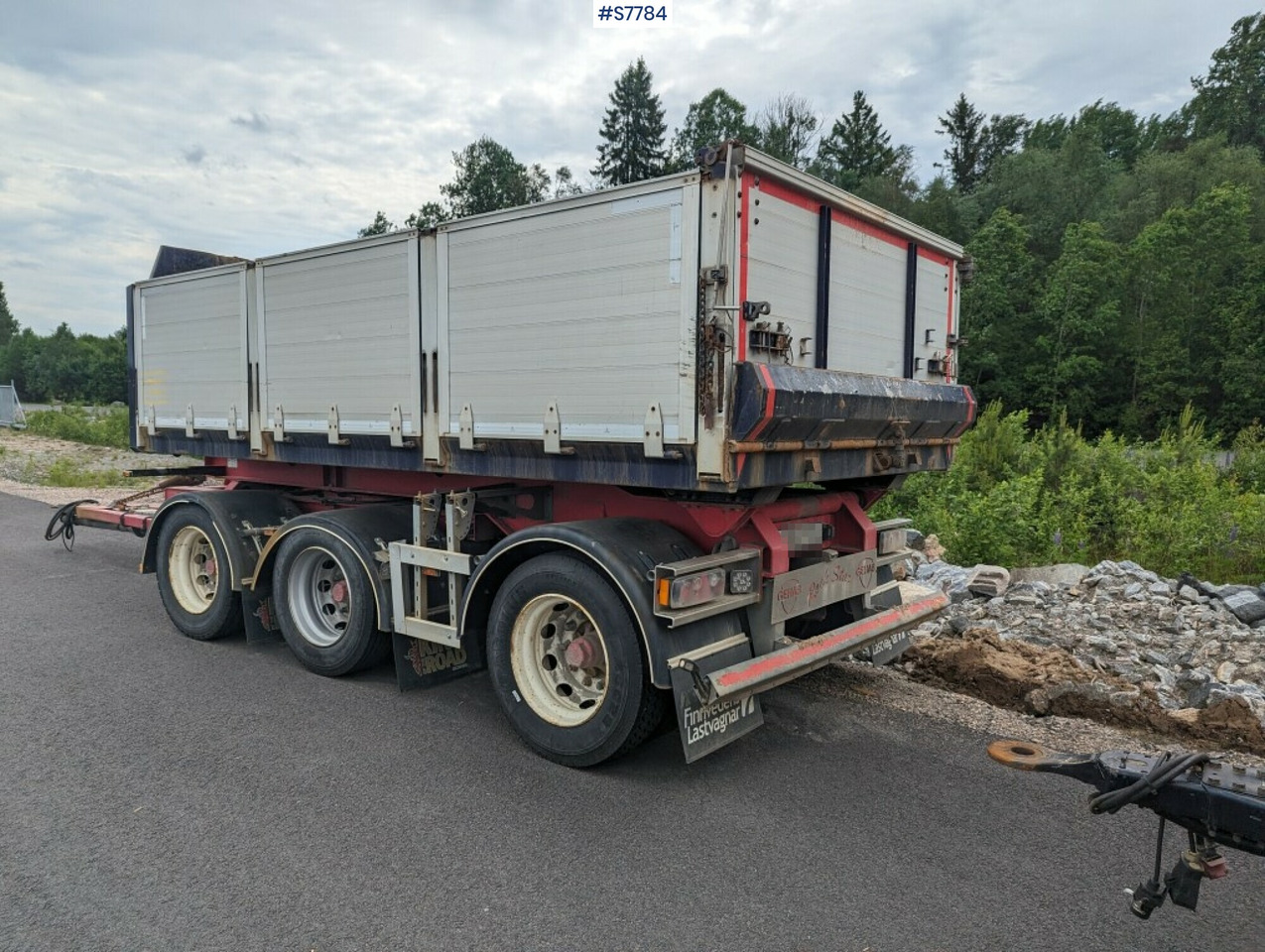Tipper trailer GEHAB 3-axlat - Tipper trailer: picture 2 Tipper trailer GEHAB 3-axlat - Tipper trailer: picture 2