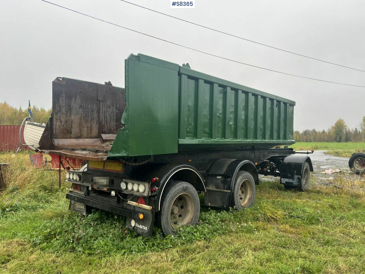 Tipper wagon - BRIAB SLB3P - Tipper trailer: picture 3 Tipper wagon - BRIAB SLB3P - Tipper trailer: picture 3