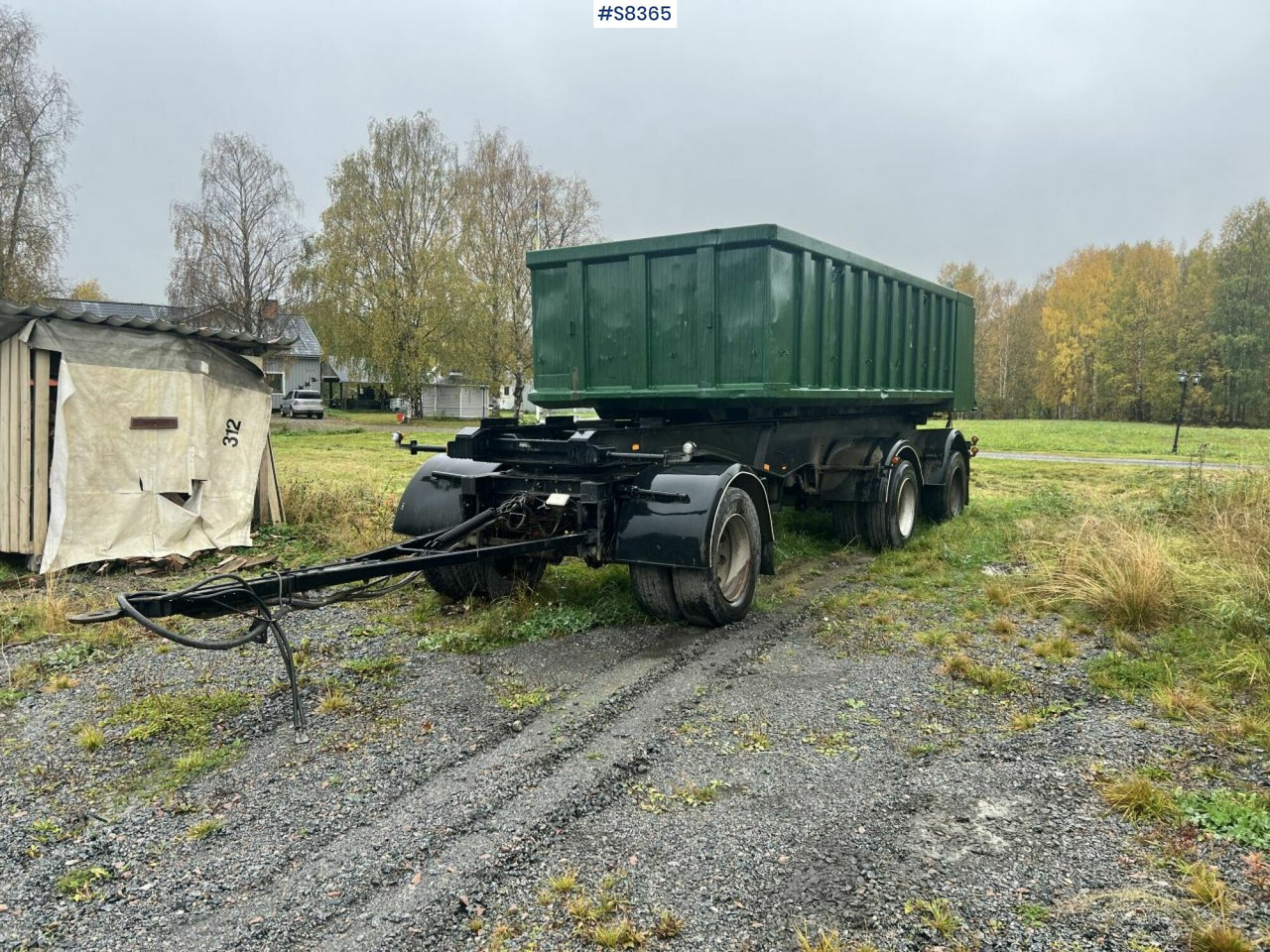 Tipper wagon - BRIAB SLB3P - Tipper trailer: picture 1 Tipper wagon - BRIAB SLB3P - Tipper trailer: picture 1