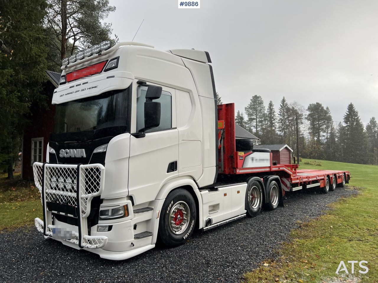 Scania R500 Tractor unit with Doll S3L Trombone Trailer - Tractor unit, Low loader semi-trailer: picture 2 Scania R500 Tractor unit with Doll S3L Trombone Trailer - Tractor unit, Low loader semi-trailer: picture 2