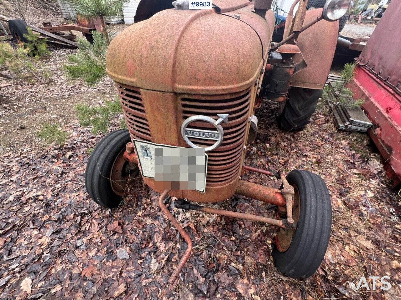 VOLVO BM T22 Reparation object - Farm tractor: picture 3 VOLVO BM T22 Reparation object - Farm tractor: picture 3