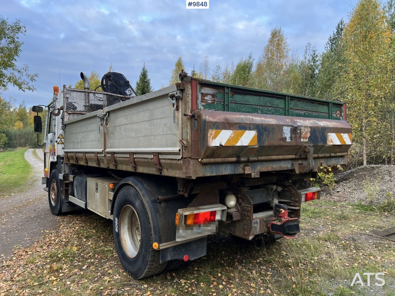 VOLVO FL7 4X2 Crane truck/Dump truck with Hiab071 crane - Tipper, Crane truck: picture 5 VOLVO FL7 4X2 Crane truck/Dump truck with Hiab071 crane - Tipper, Crane truck: picture 5