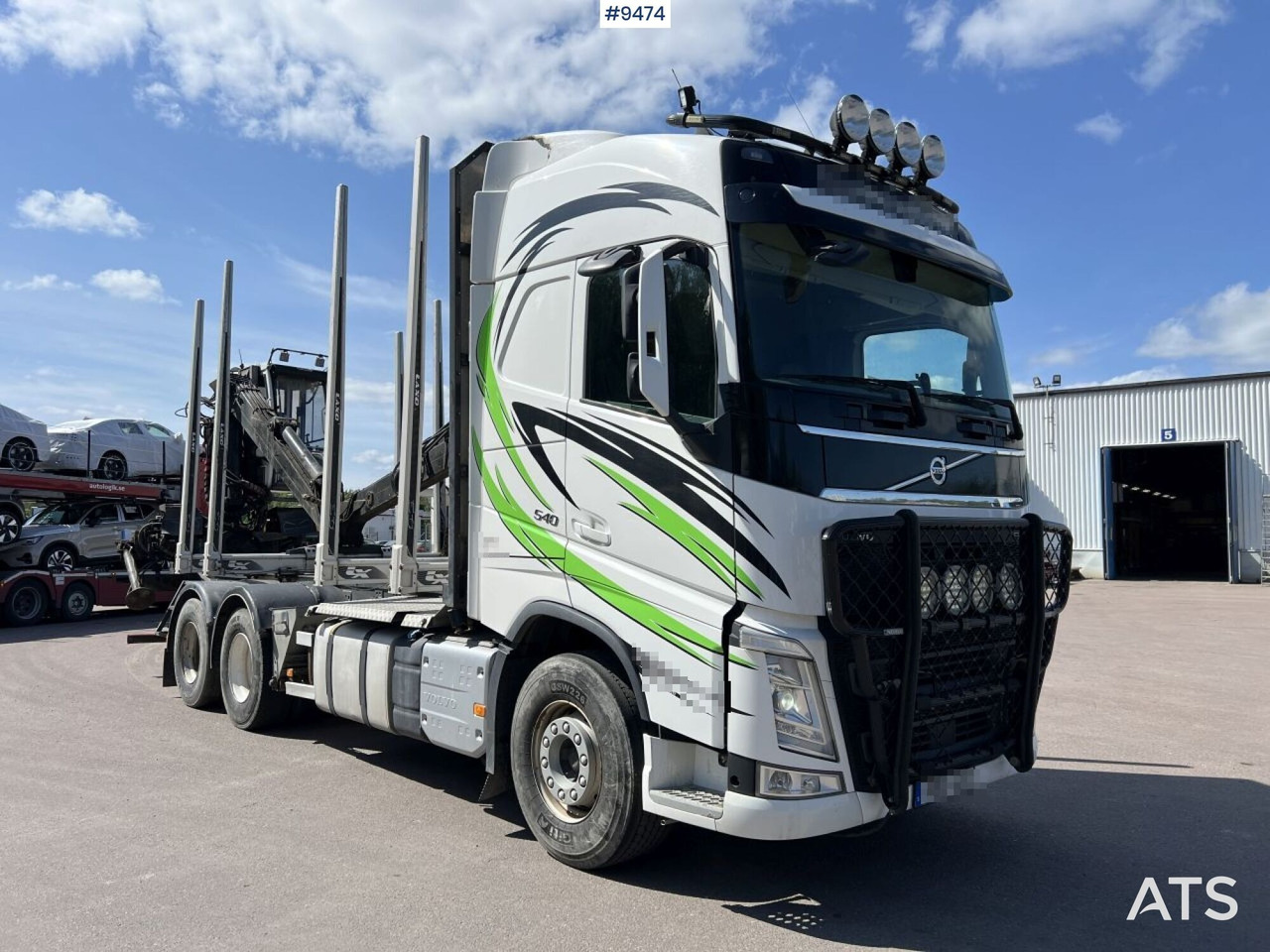 Volvo FH13 Logging truck with Loglift 105S crane - Timber truck, Crane truck: picture 1 Volvo FH13 Logging truck with Loglift 105S crane - Timber truck, Crane truck: picture 1