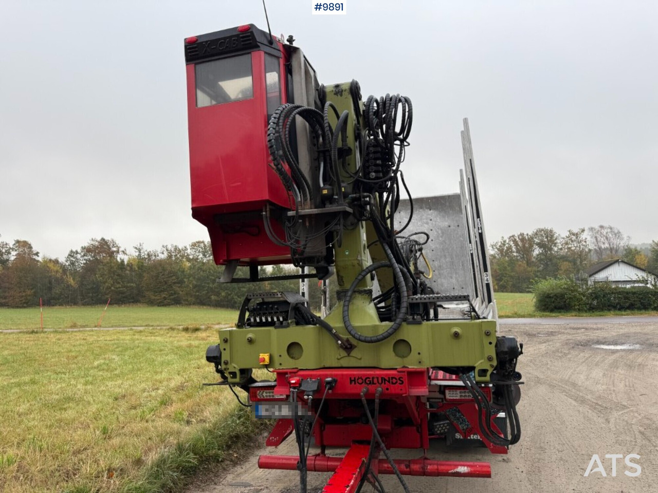 Volvo FH64 R Timber truck, trailer and crane on lease Volvo FH64 R Timber truck, trailer and crane: picture 9