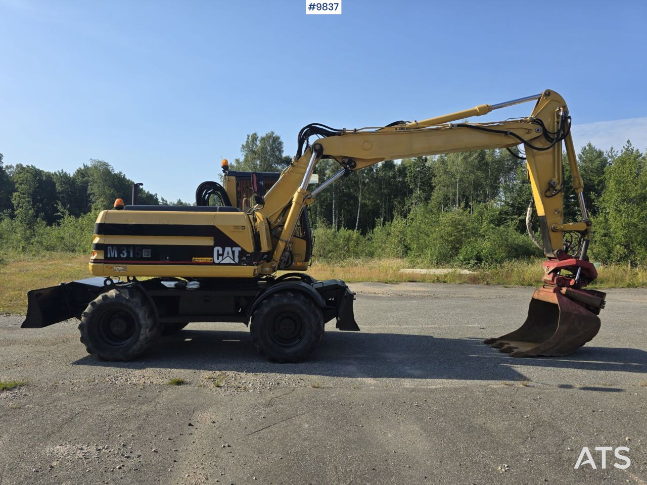 Wheel Excavator CAT M315 (See Video) - Wheel excavator: picture 2 Wheel Excavator CAT M315 (See Video) - Wheel excavator: picture 2
