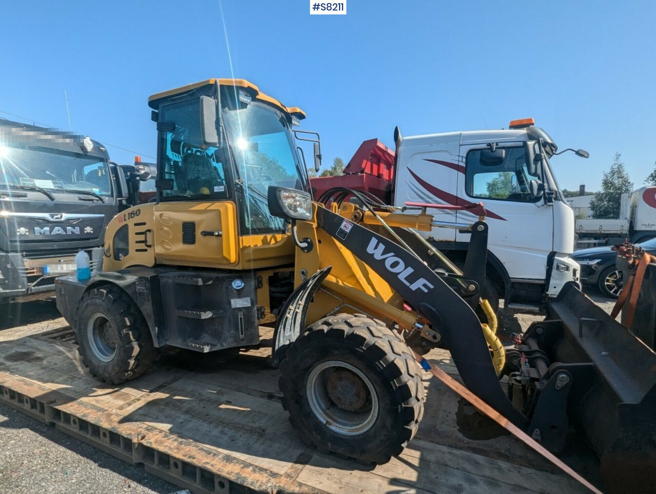 Wheel loader Wheel Loader Wolf WL160 with Bucket: picture 9