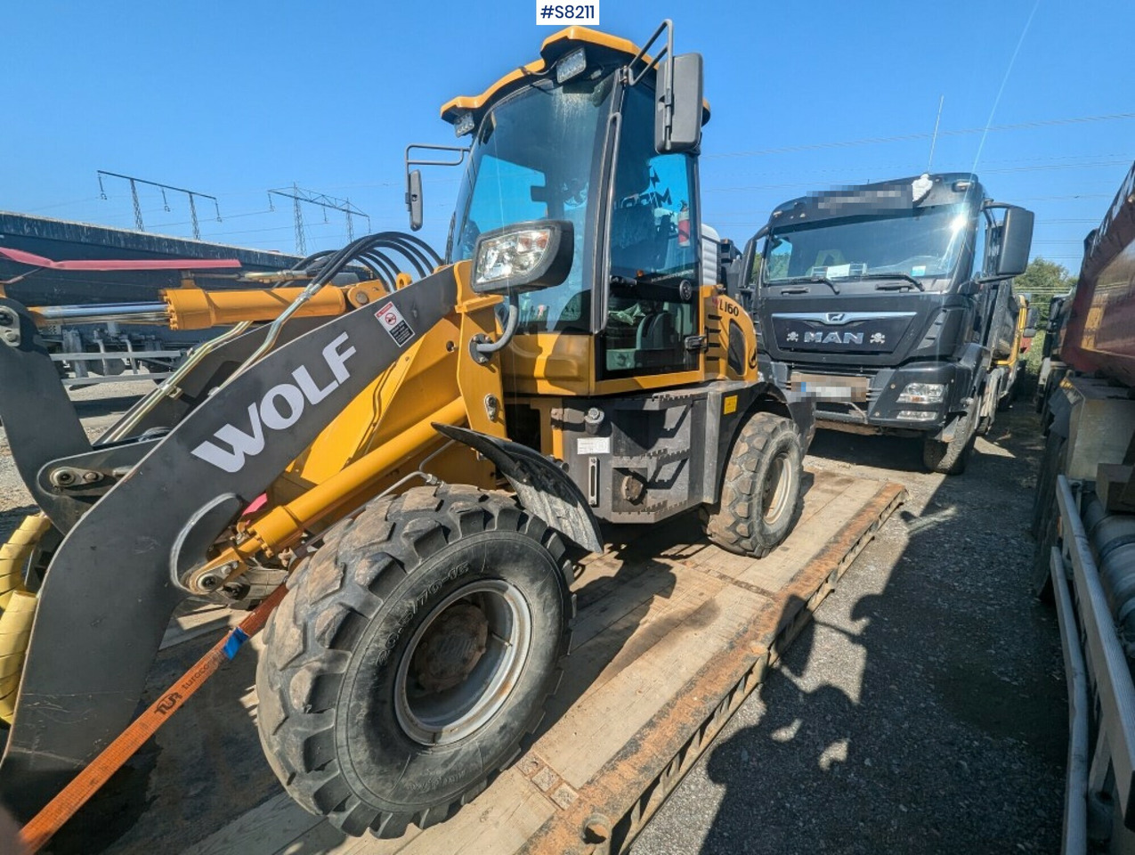 Wheel loader Wheel Loader Wolf WL160 with Bucket: picture 11