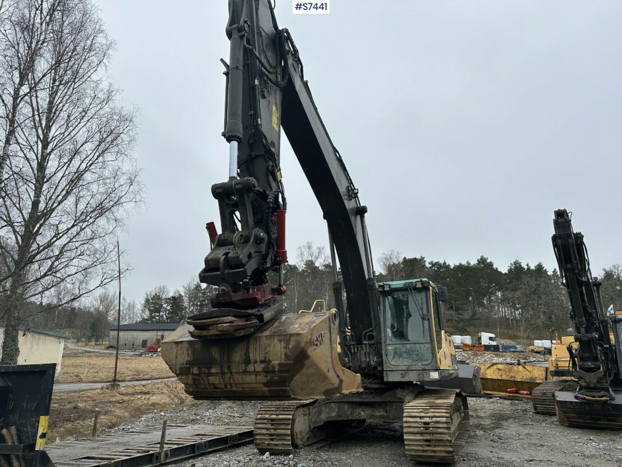 Crawler excavator Wheeled excavator Volvo EC300 DL With rotor, digging system and buckets SEE VIDEO: picture 13
