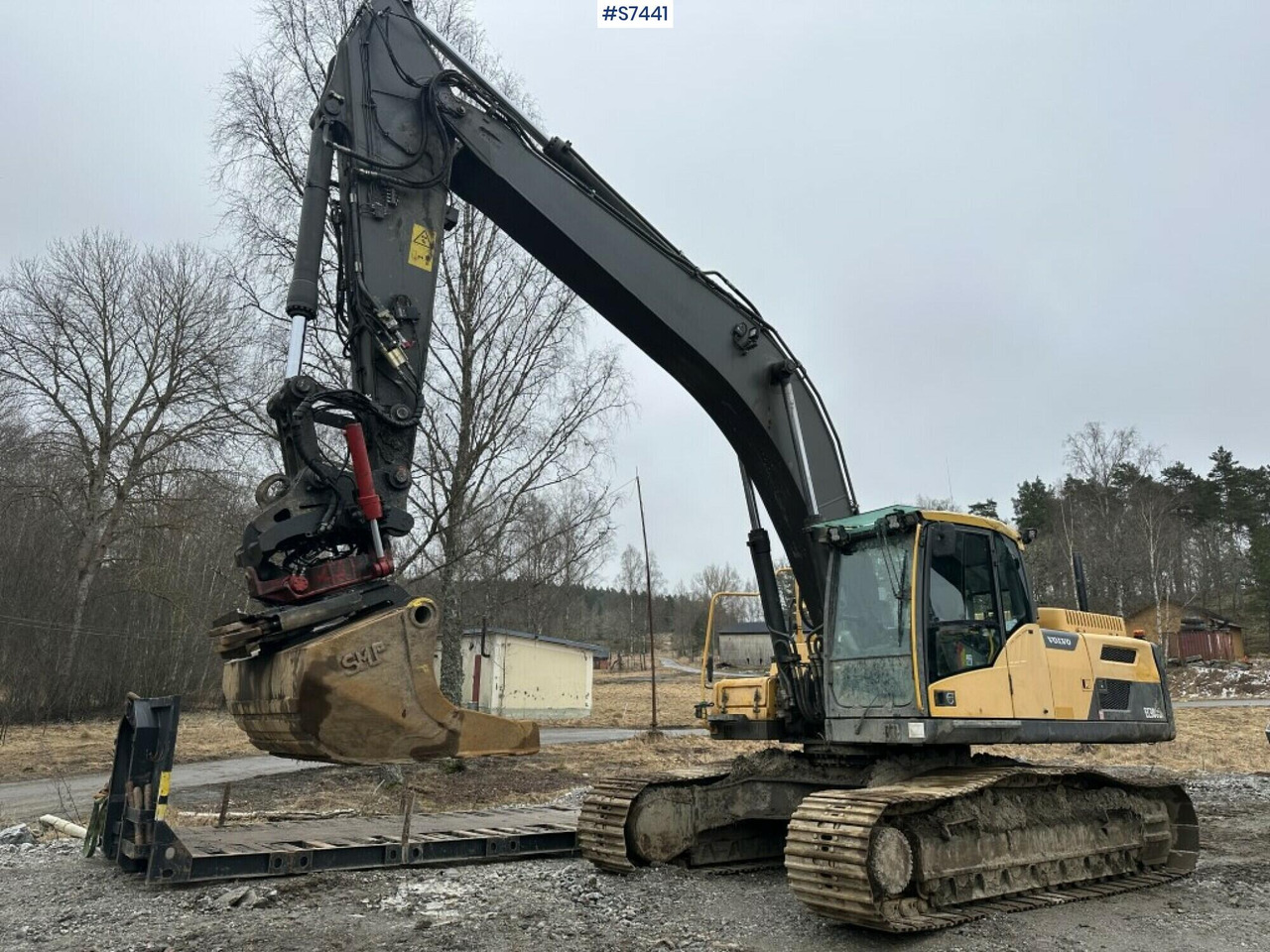 Crawler excavator Wheeled excavator Volvo EC300 DL With rotor, digging system and buckets SEE VIDEO: picture 8