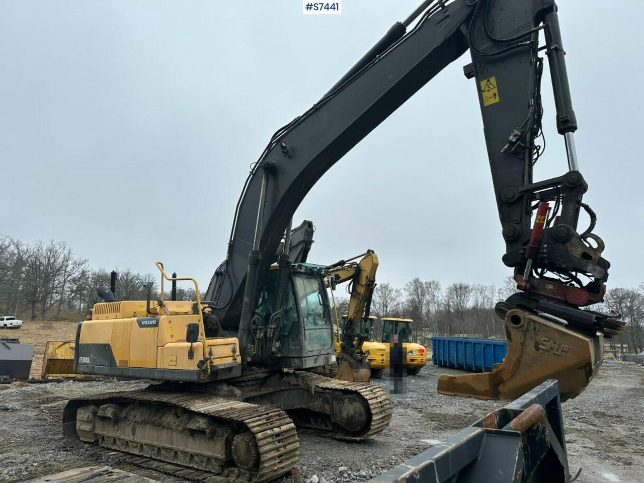 Crawler excavator Wheeled excavator Volvo EC300 DL With rotor, digging system and buckets SEE VIDEO: picture 14