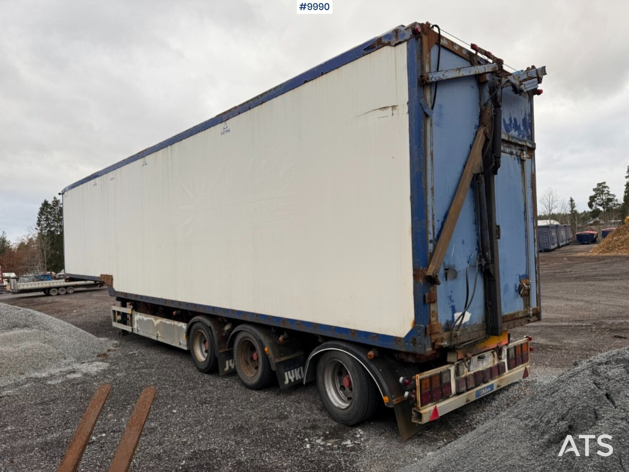 Wood chip trailer Kilafors TNRBM3CFTS-45-1 - Tipper semi-trailer: picture 5 Wood chip trailer Kilafors TNRBM3CFTS-45-1 - Tipper semi-trailer: picture 5