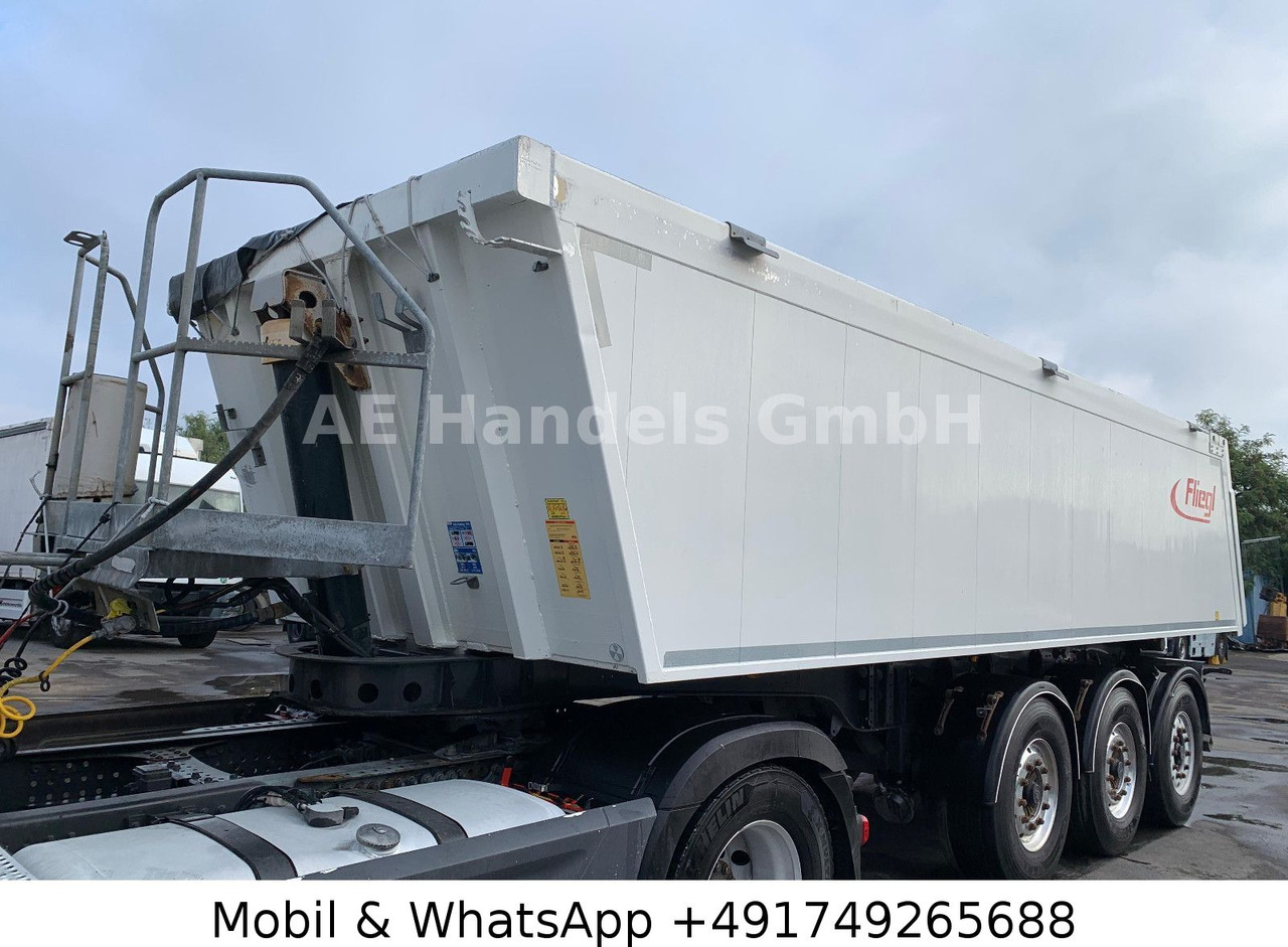 Fliegl DHKA Aluminium Kasten*24m³/Liftachse/Alcoa/Wabco - Tipper semi-trailer: picture 1 Fliegl DHKA Aluminium Kasten*24m³/Liftachse/Alcoa/Wabco - Tipper semi-trailer: picture 1