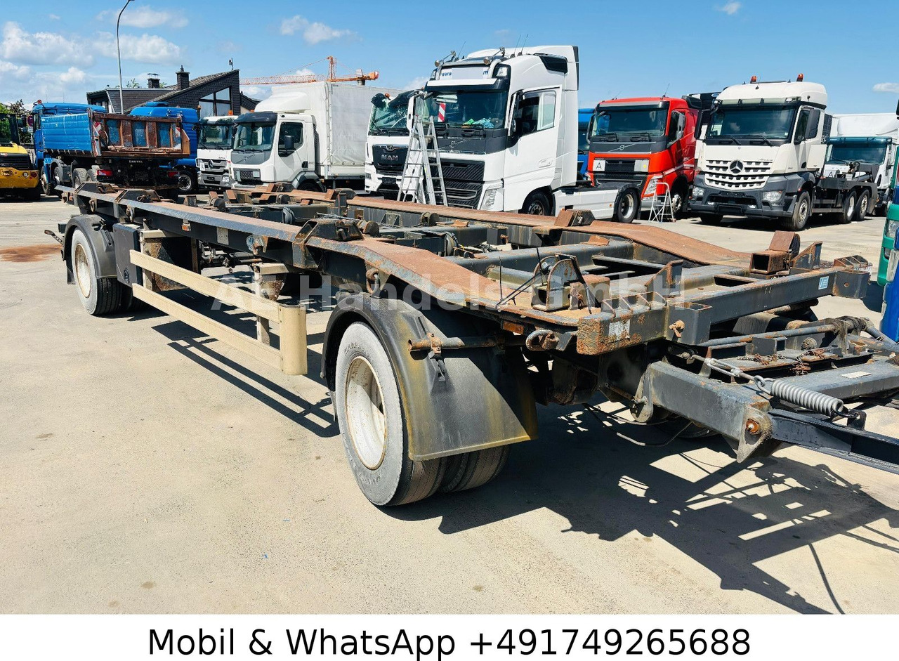 Roll-off/ Skip trailer HKM K18 ZB 5,0 Combo Absetz-Abroll Drehschemel: picture 22