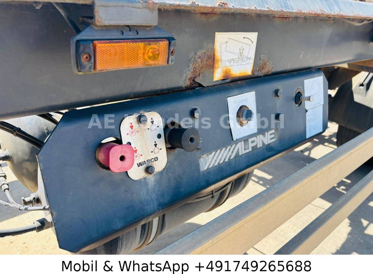 Roll-off/ Skip trailer HKM K18 ZB 5,0 Combo Absetz-Abroll Drehschemel: picture 12