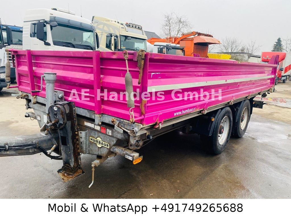 Tipper trailer Humbaur HTK 135524 TA-BE 3 Seiten Tandem *8m³: picture 17