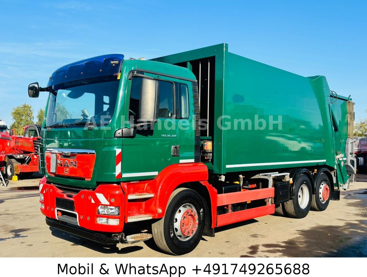 MAN TGS 26.320 M BL *Faun Variopress 2018*Lenk+Lift - Garbage truck: picture 1 MAN TGS 26.320 M BL *Faun Variopress 2018*Lenk+Lift - Garbage truck: picture 1