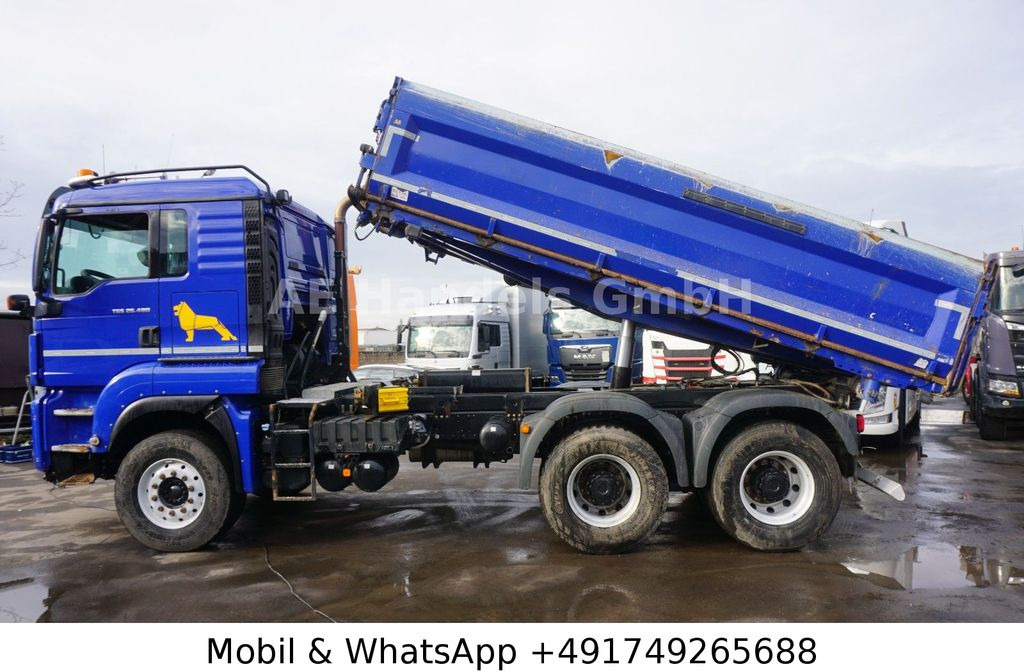 Tipper MAN TGS 26.480 XLX BB 6x4*Pritarder/Manual/Bordmatik: picture 9
