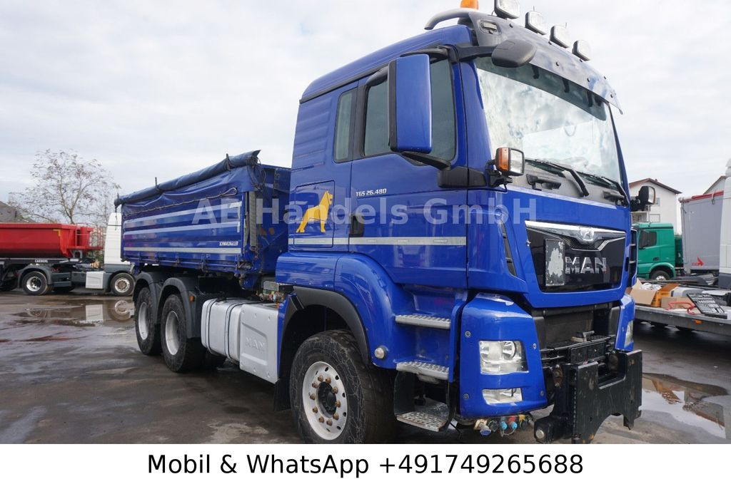 Tipper MAN TGS 26.480 XLX BB 6x4*Pritarder/Manual/Bordmatik: picture 30