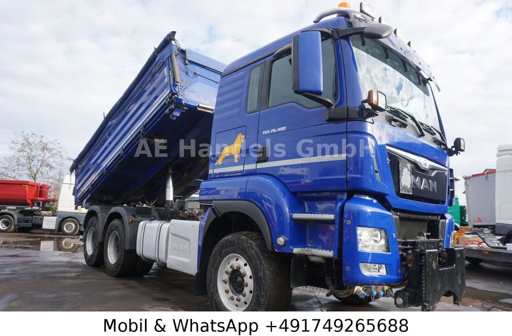 Tipper MAN TGS 26.480 XLX BB 6x4*Pritarder/Manual/Bordmatik: picture 21