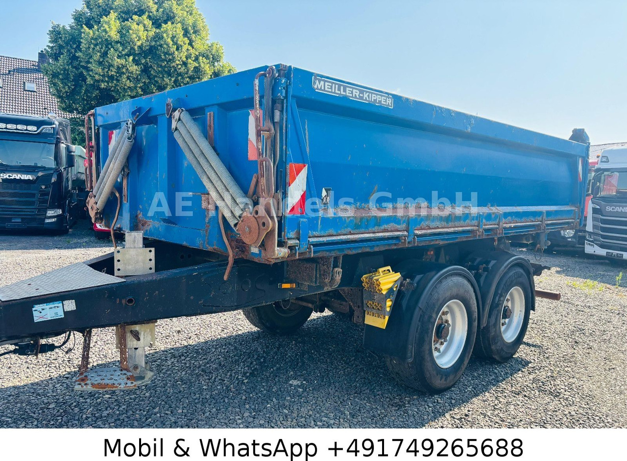 Meiller MZDA 18/21 Stahl Dreiseitenkipper *11m³ - Tipper trailer: picture 1 Meiller MZDA 18/21 Stahl Dreiseitenkipper *11m³ - Tipper trailer: picture 1