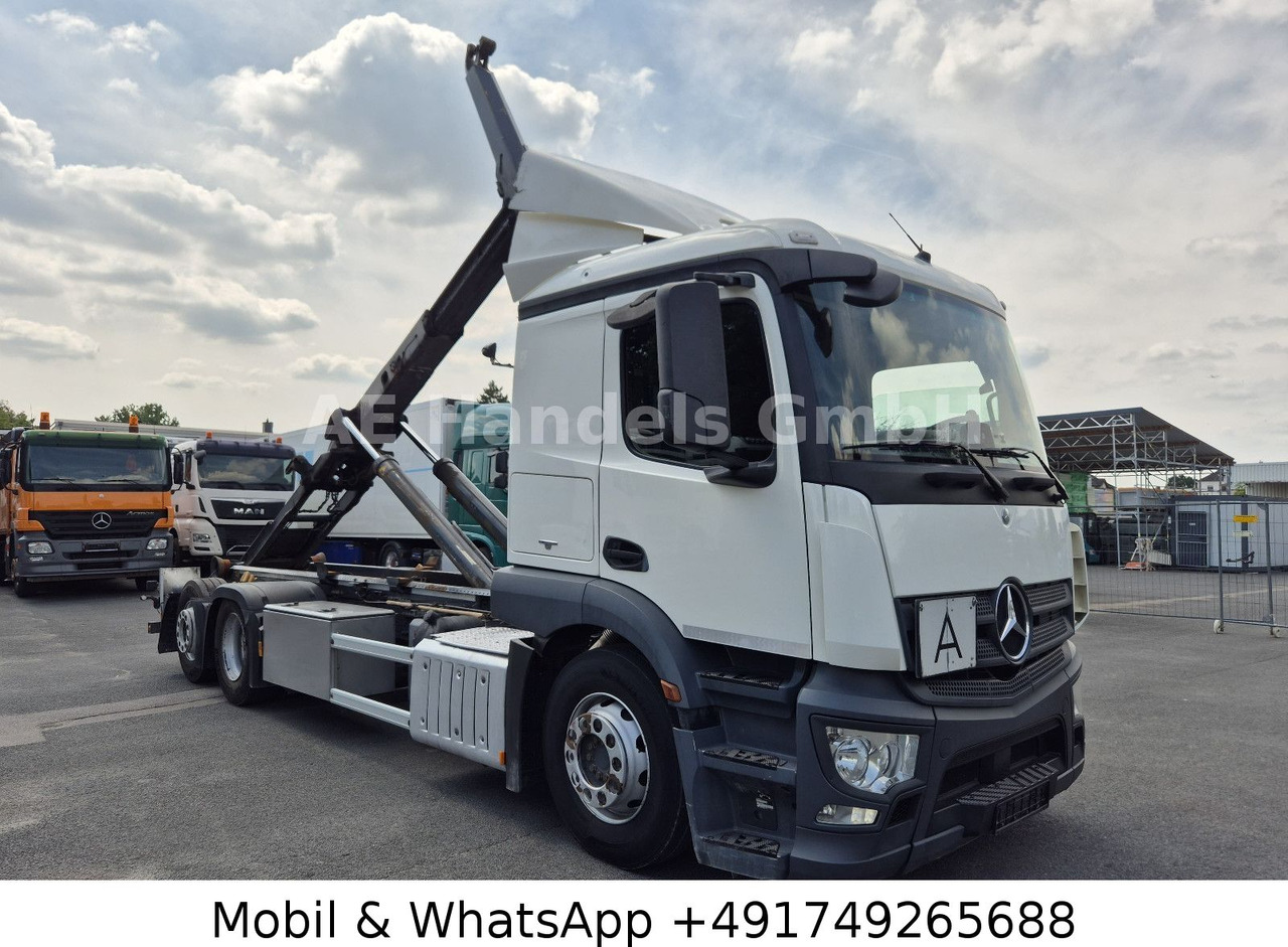 Mercedes-Benz Actros IV 2543 LL L Meiller RS-21-70 *Lenk+Lift - Hook lift truck: picture 1 Mercedes-Benz Actros IV 2543 LL L Meiller RS-21-70 *Lenk+Lift - Hook lift truck: picture 1