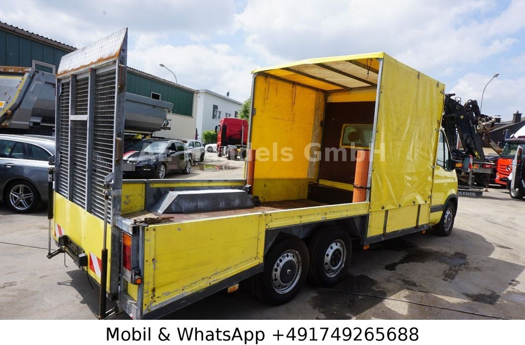 Renault Master 120 6x2 *Manual/Rampe/Maschinen-Transport - Autotransporter truck, Van: picture 3 Renault Master 120 6x2 *Manual/Rampe/Maschinen-Transport - Autotransporter truck, Van: picture 3