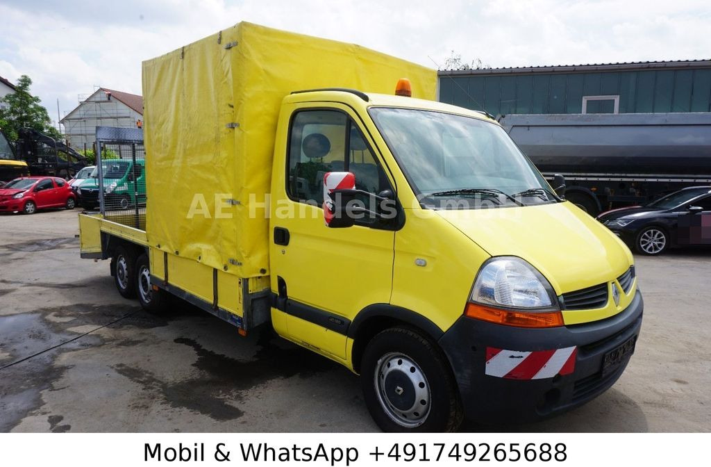 Renault Master 120 6x2 *Manual/Rampe/Maschinen-Transport - Autotransporter truck, Van: picture 1 Renault Master 120 6x2 *Manual/Rampe/Maschinen-Transport - Autotransporter truck, Van: picture 1