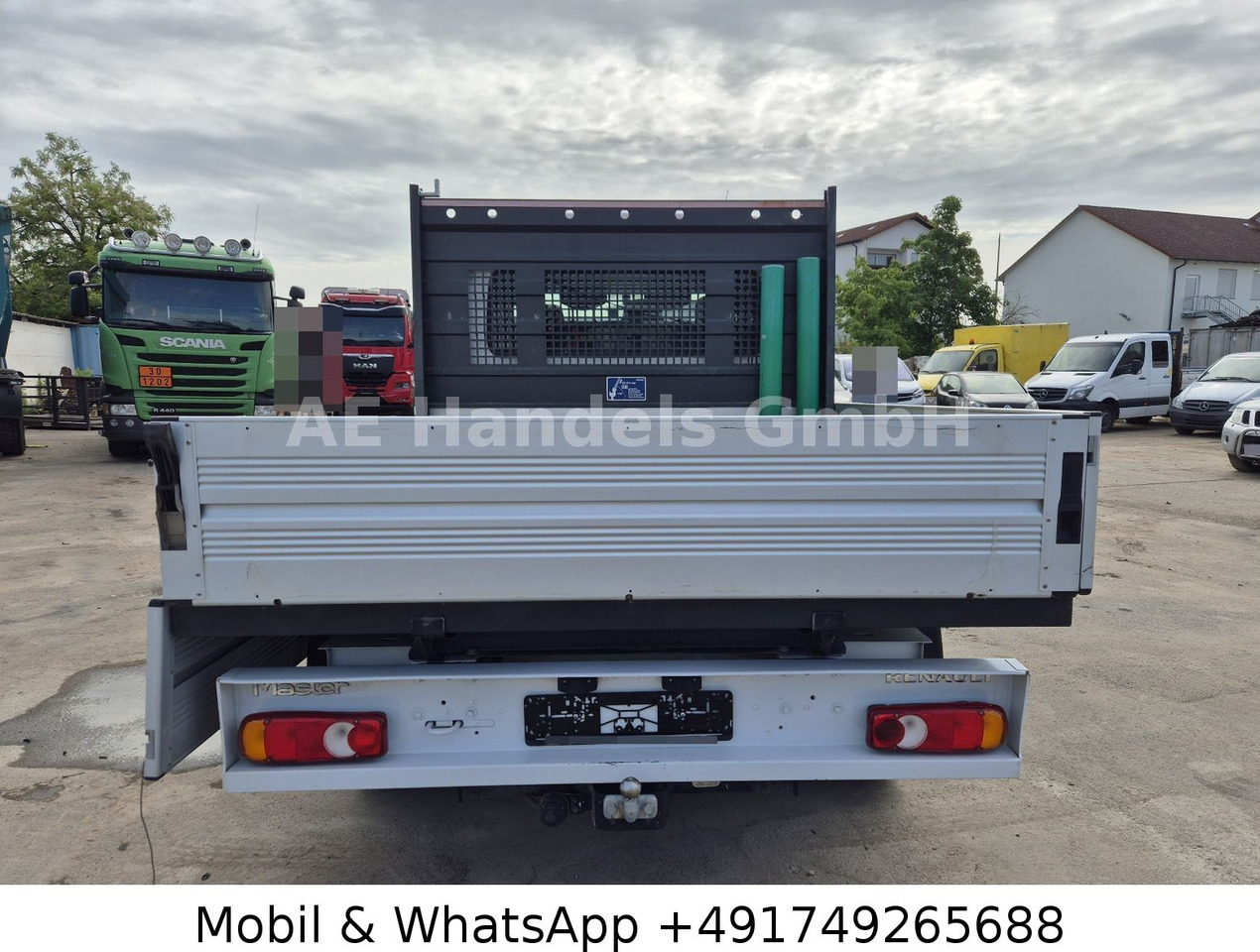 Renault Master III 2.3 dCi DoKa L2H1 *Klima/6+1/AHK - Flatbed van, Combi van: picture 4 Renault Master III 2.3 dCi DoKa L2H1 *Klima/6+1/AHK - Flatbed van, Combi van: picture 4