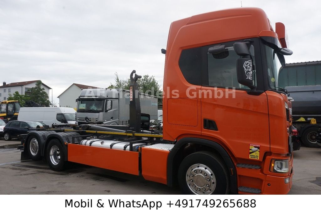 Scania R450 HighLine BL 6x2 Retarder/3.Lenk+Lift/Kempf - Hook lift truck: picture 3 Scania R450 HighLine BL 6x2 Retarder/3.Lenk+Lift/Kempf - Hook lift truck: picture 3