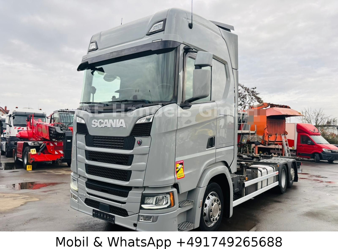 Scania S450 HighLine BDF *Retarder/Lenk+Lift/Multi/ACC - Container transporter/ Swap body truck: picture 1 Scania S450 HighLine BDF *Retarder/Lenk+Lift/Multi/ACC - Container transporter/ Swap body truck: picture 1