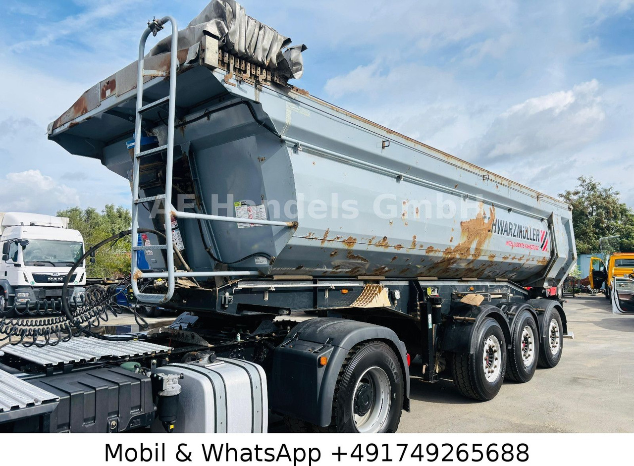 Schwarzmüller SK Stahl *24m³/Hardox/Alcoa/E-Verdeck/Wabco - Tipper semi-trailer: picture 1 Schwarzmüller SK Stahl *24m³/Hardox/Alcoa/E-Verdeck/Wabco - Tipper semi-trailer: picture 1