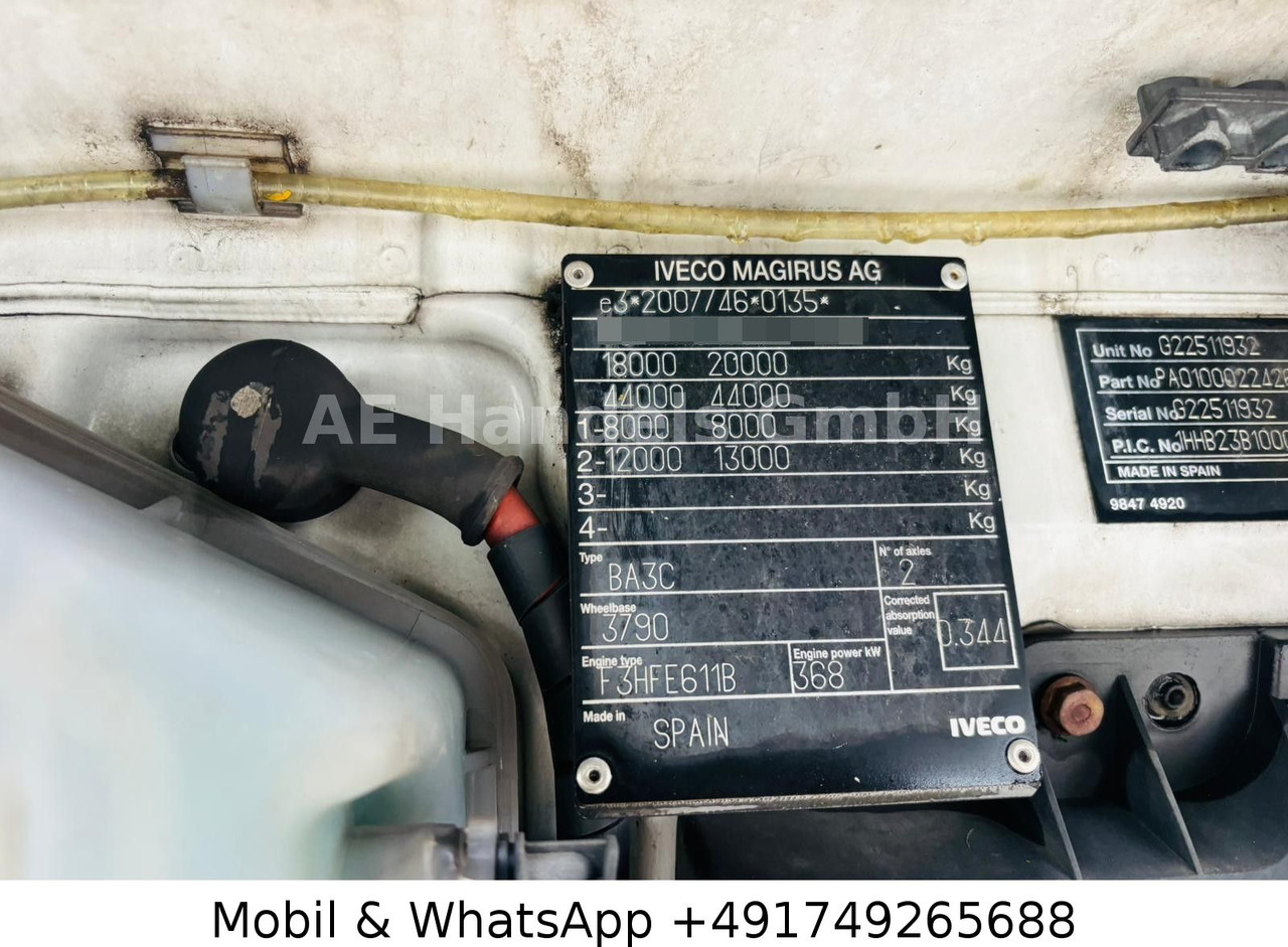 Tractor unit Iveco Stralis 500 E6 Hi-Way BL*Retarder/Standheizung: picture 11