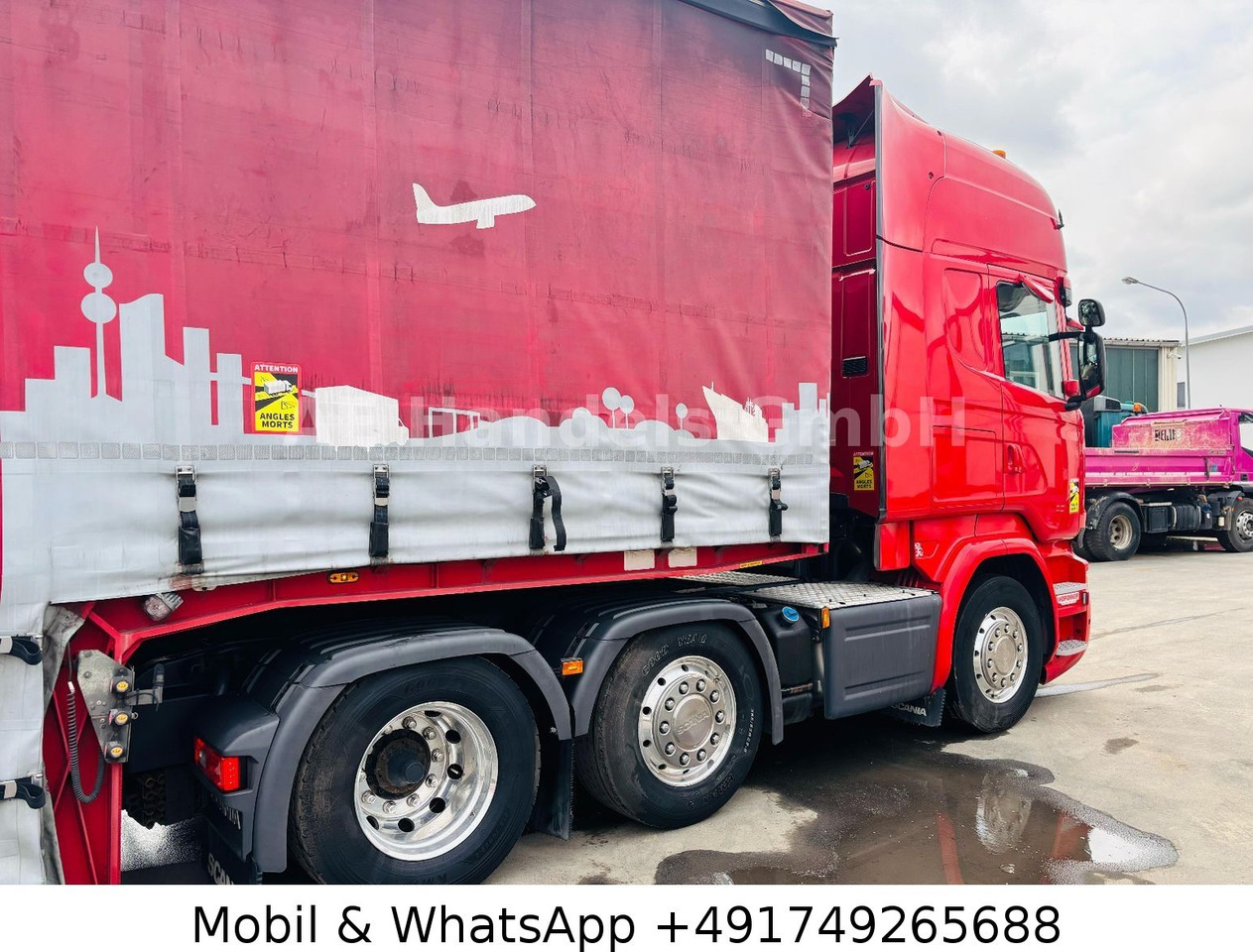 Scania R580 V8 TopLine BL 6x2*Retarder/Standklima/Alcoa - Tractor unit: picture 4 Scania R580 V8 TopLine BL 6x2*Retarder/Standklima/Alcoa - Tractor unit: picture 4