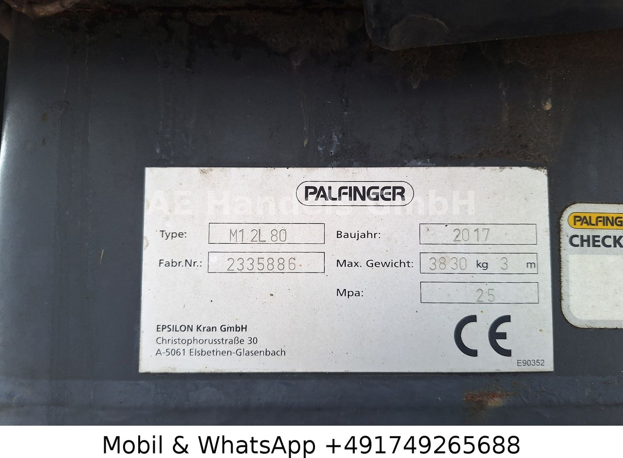 Timber truck, Crane truck Volvo FH 540 Globe BL 6x4 Palfinger M12L80 *Retarder: picture 13 Timber truck, Crane truck Volvo FH 540 Globe BL 6x4 Palfinger M12L80 *Retarder: picture 13