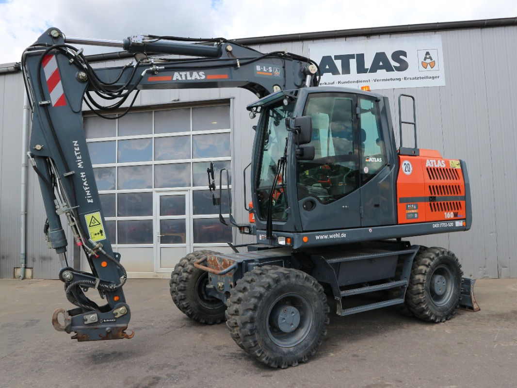 Atlas 160W-BLUE - Mobile crane: picture 1 Atlas 160W-BLUE - Mobile crane: picture 1