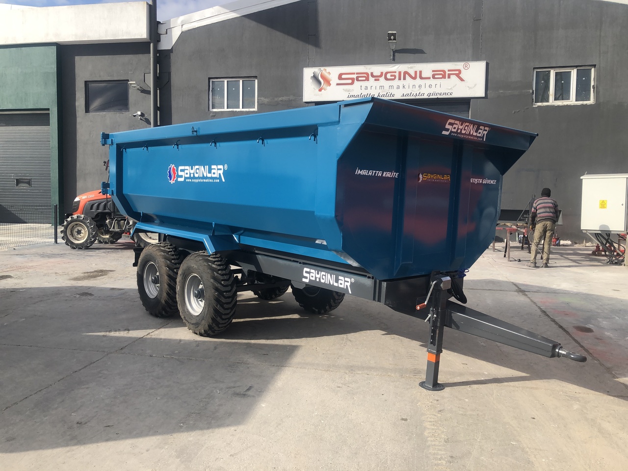 SAYGINLAR 8 TON DUMP TRAILER - Tipper trailer: picture 4 SAYGINLAR 8 TON DUMP TRAILER - Tipper trailer: picture 4