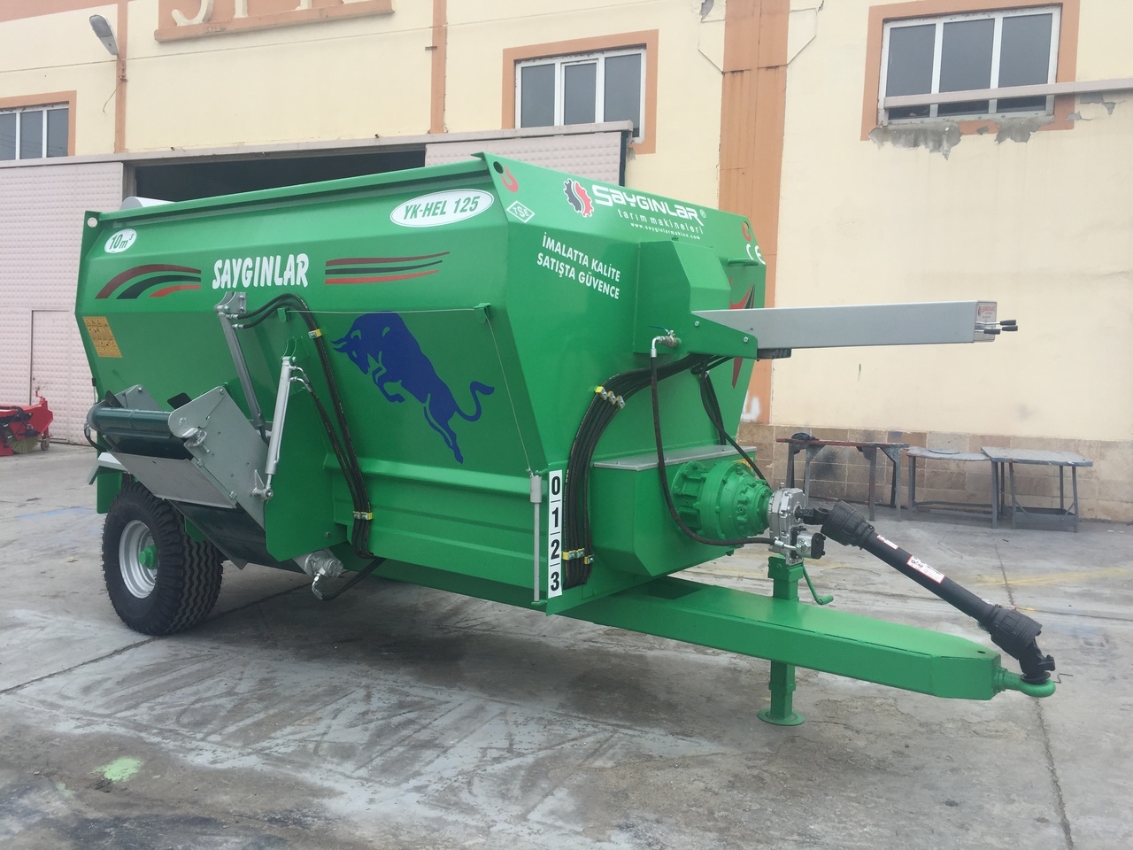 SAYGINLAR - Best Offer - Brand New HORIZANTAL Double Auger - Forage mixer wagon: picture 1 SAYGINLAR - Best Offer - Brand New HORIZANTAL Double Auger - Forage mixer wagon: picture 1