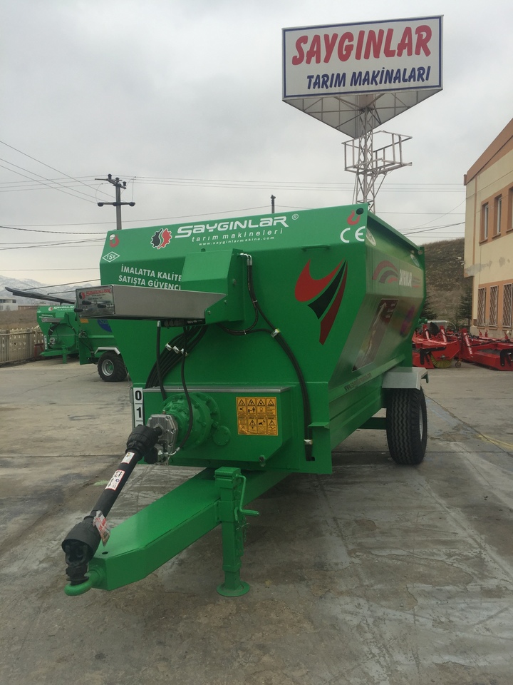 SAYGINLAR - Best Offer - Brand New HORIZANTAL Double Auger - Forage mixer wagon: picture 4 SAYGINLAR - Best Offer - Brand New HORIZANTAL Double Auger - Forage mixer wagon: picture 4