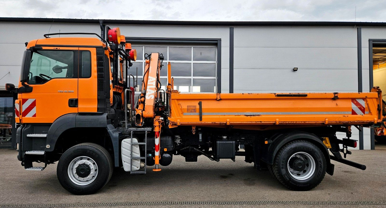 MAN TGS 18.320 4x4 BL Atlas 65.2 Kran Euro5 - Tipper, Crane truck: picture 2 MAN TGS 18.320 4x4 BL Atlas 65.2 Kran Euro5 - Tipper, Crane truck: picture 2
