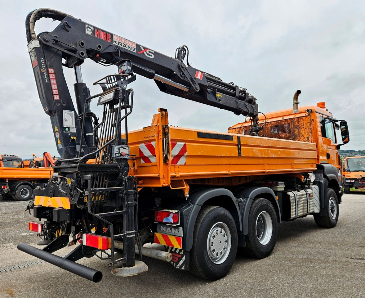 MAN TGS 28.360 6x4-4 HIAB 144E-4 Kran Euro5 - Tipper, Crane truck: picture 3 MAN TGS 28.360 6x4-4 HIAB 144E-4 Kran Euro5 - Tipper, Crane truck: picture 3