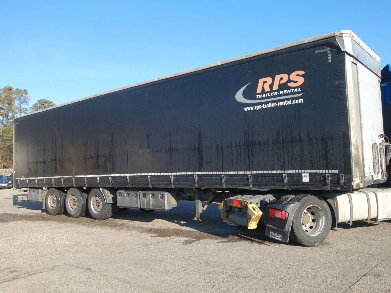 Fliegl SDS Standard, SAF Achsen - Curtainsider semi-trailer: picture 2 Fliegl SDS Standard, SAF Achsen - Curtainsider semi-trailer: picture 2