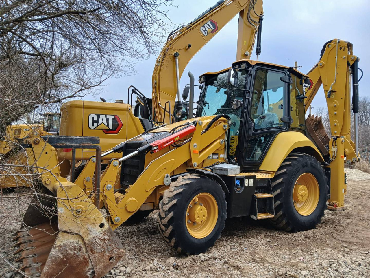 CAT 428-07 - Backhoe loader: picture 1 CAT 428-07 - Backhoe loader: picture 1