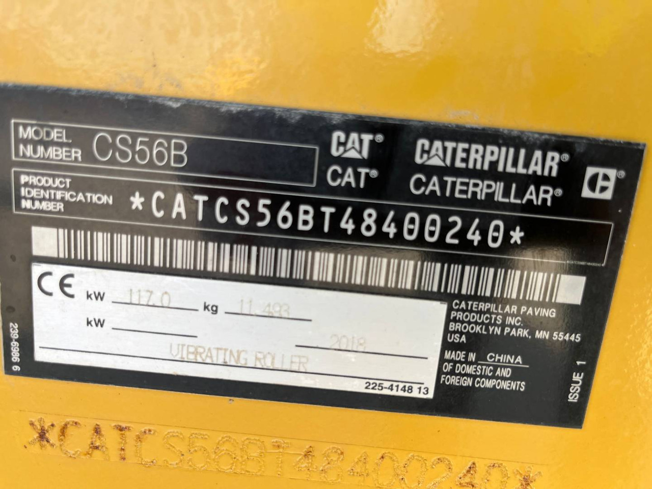CAT CS56B - Compactor: picture 5 CAT CS56B - Compactor: picture 5