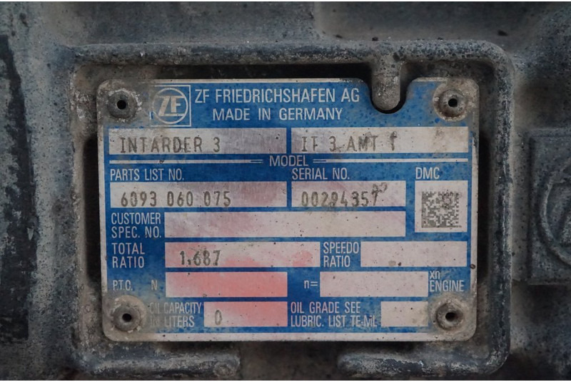 MAN 12+2GZ 2700DD + RET 81.32004-6462 - Gearbox for Truck: picture 5 MAN 12+2GZ 2700DD + RET 81.32004-6462 - Gearbox for Truck: picture 5