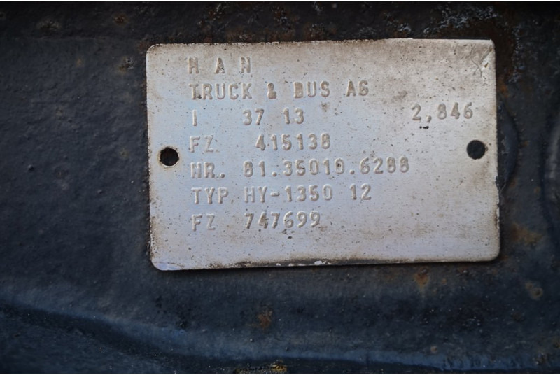 MAN HY-1350-12 37/13 - Rear axle for Truck: picture 4 MAN HY-1350-12 37/13 - Rear axle for Truck: picture 4